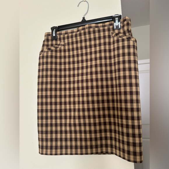 Mixit plaid vintage skirt - Picture 1 of 5